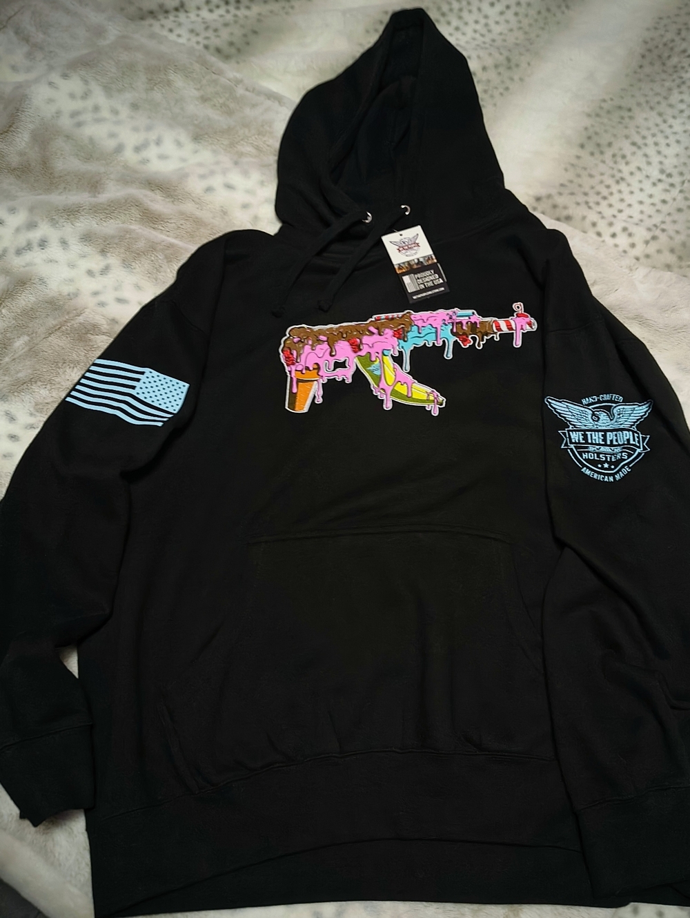 *(NWT)* WE THE PEOPLE [Holsters]---- Ice Cream 'AK' Hoodie ----